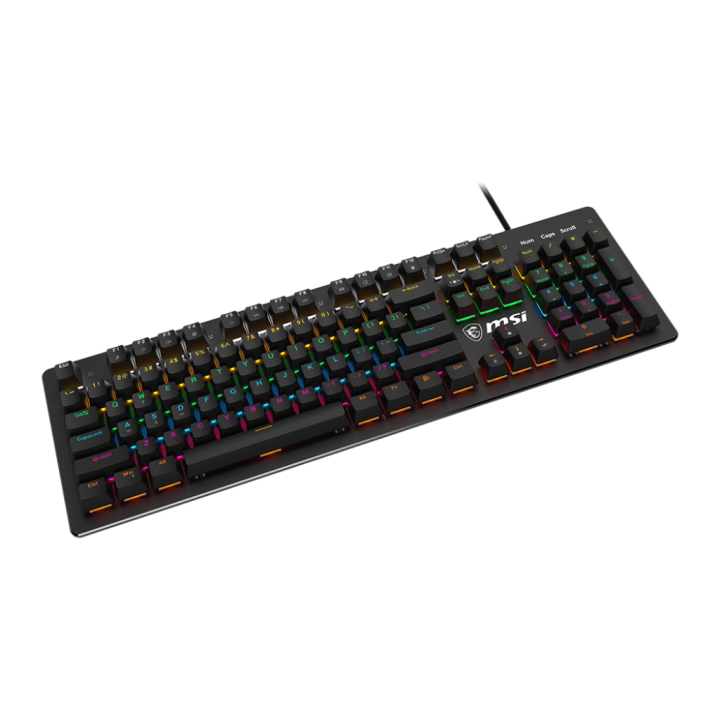 MSI Forge GK300 Blue Switches Claviers MSI Maroc