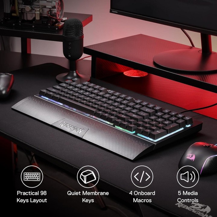Redragon K515 Shiva RGB Claviers Redragon Maroc