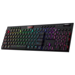 Redragon K618 PRO Wireless Low Profile Red Switches Claviers Redrag...
