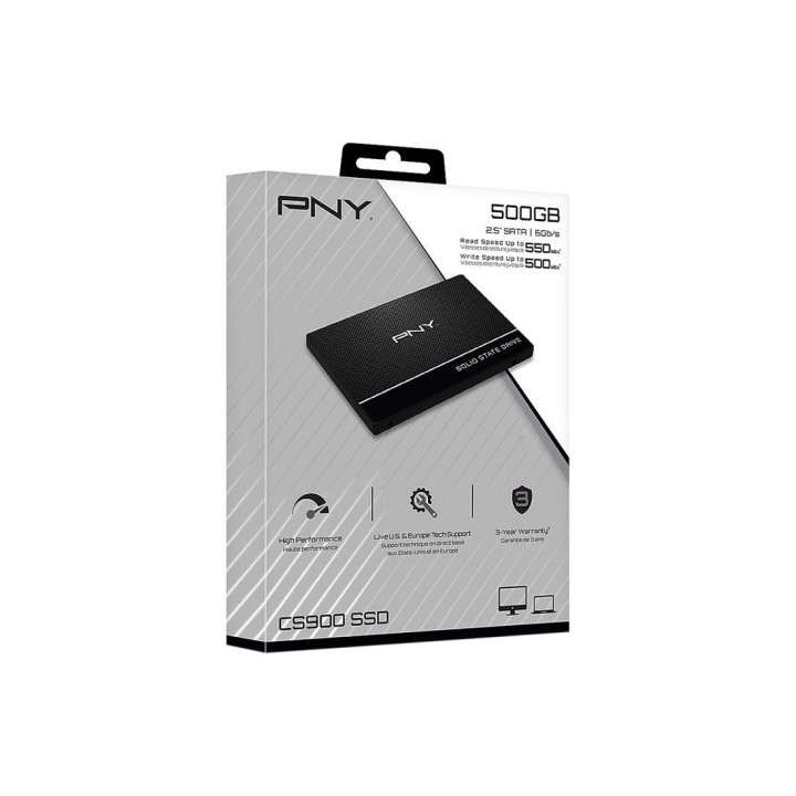 PNY CS900 500GB Disques durs et SSD PNY Maroc
