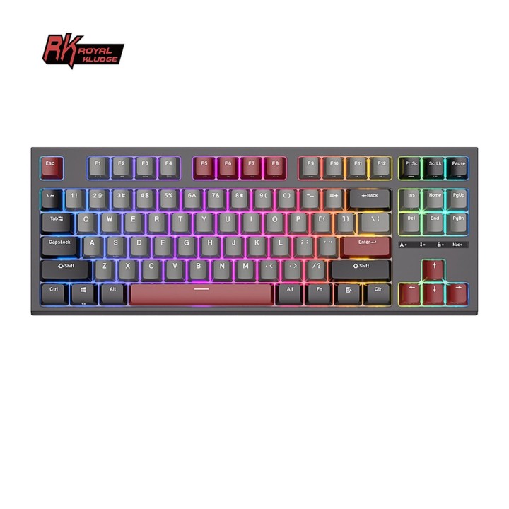 Royal Kludge RKR87 RGB Red Switch (RED-BLACK) Claviers Royal Kludge...