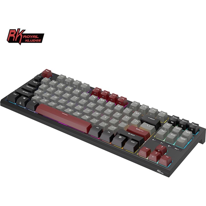 Royal Kludge RKR87 RGB Red Switch (RED-BLACK) Claviers Royal Kludge...