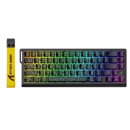 ATTACK SHARK X68 HE Black Contours (Magnetic Switch) Claviers ATTAC...
