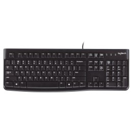 Logitech K120 Corded Keyboard (QWERTY) Claviers Logitech Maroc