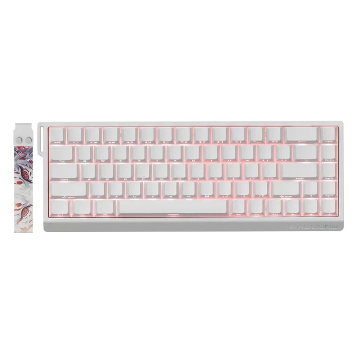 Madlions MAD 68 HE RGB White (Magnetic Switch) Claviers Madlions Maroc