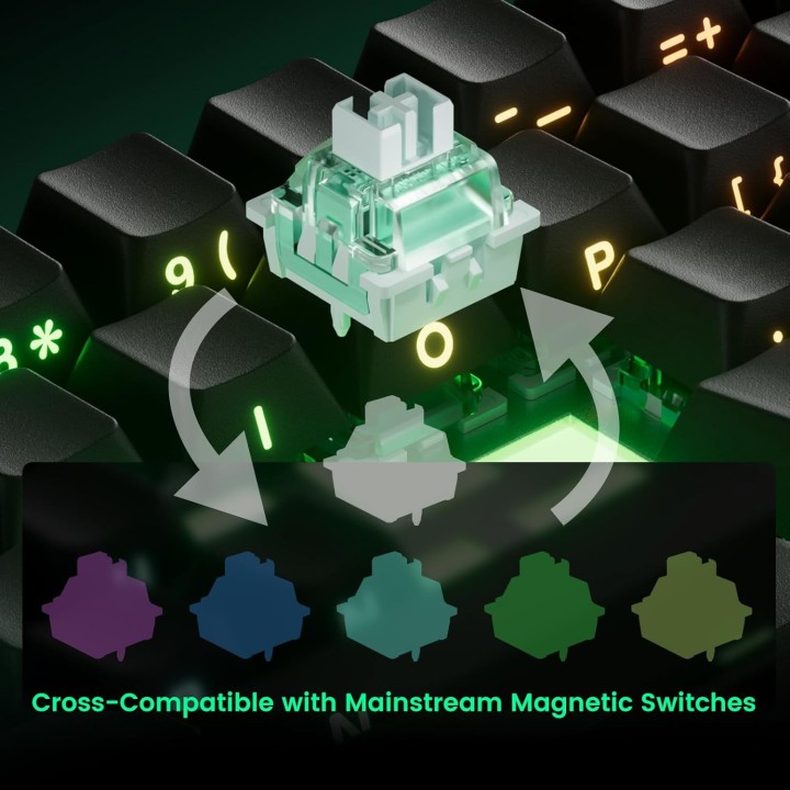 MonsGeek FUN60 Pro BLACK (Magnetic Switch) Claviers MonsGeek Maroc