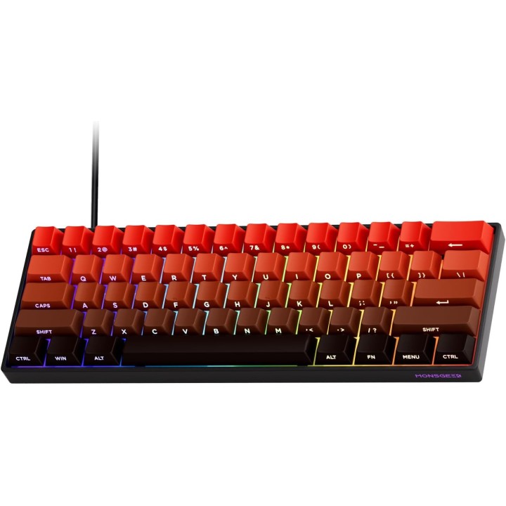 MonsGeek FUN60 Pro RED (Magnetic Switch) Claviers MonsGeek Maroc