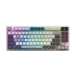 MSI FORGE GK600 TKL Wireless SKY (FR - Azerty) Claviers MSI Maroc