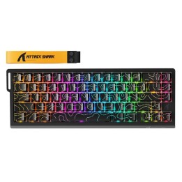 ATTACK SHARK X68 PRO HE Wireless Magnetic Switch (Black Contours) C...