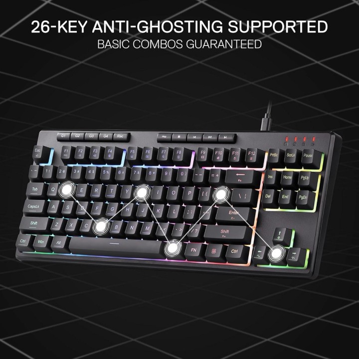 Redragon K516 Shiva TKL RGB Claviers Redragon Maroc