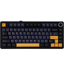 AULA F75 Thunder Black (Graywood V3 Switch) Claviers AULA Maroc