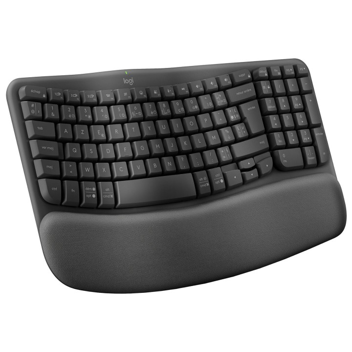 Logitech Wave Keys (Noir) Claviers Logitech Maroc