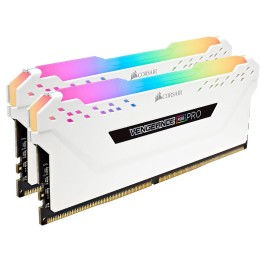 Corsair Vengeance RGB PRO Series Blanc 16Go (2x 8Go) DDR4 3200MHz C...
