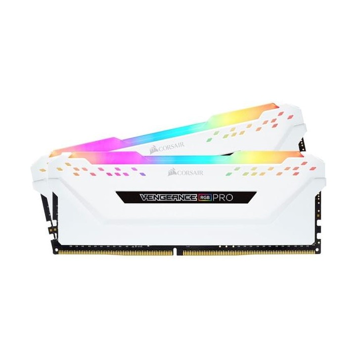 Corsair Vengeance RGB PRO Series Blanc 16Go (2x 8Go) DDR4 3600 MHz ...