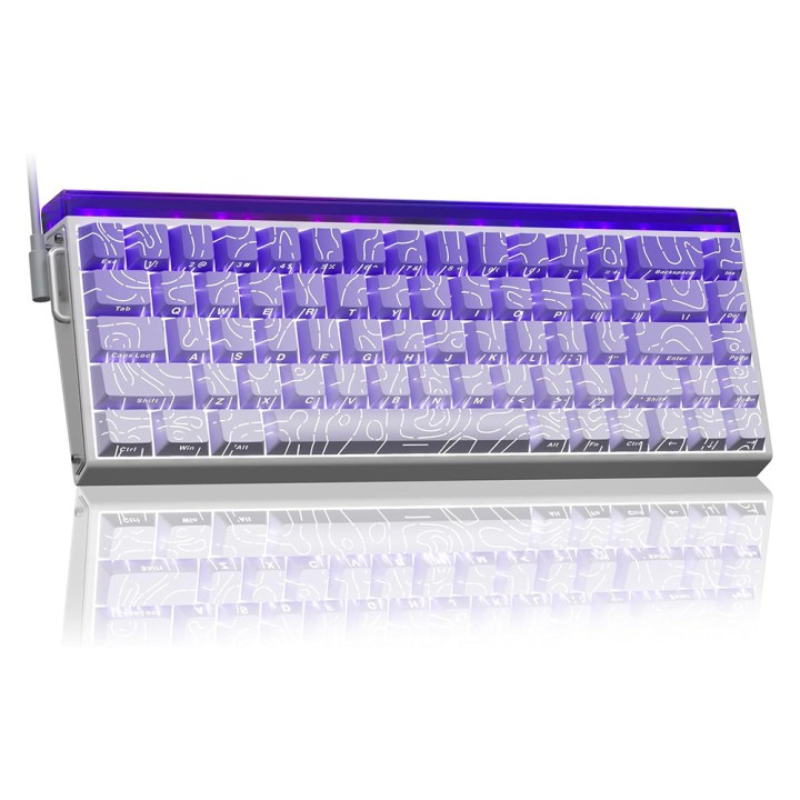 AULA Hero 68 HE Gradient Purple (Dragon King Magnetic Switch) Clavi...