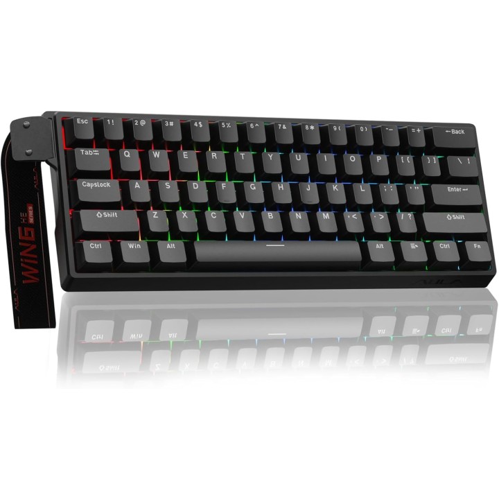 Aula WIN60 HE BLACK (Graywood Magnetic Switch) Claviers AULA Maroc