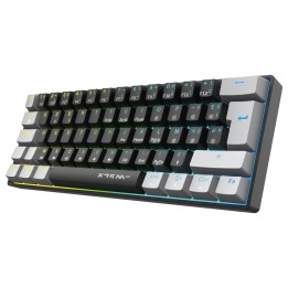 XTRMLAB Vortex Mini Black/Light Grey (Red Switch) Claviers XTRMLAB ...