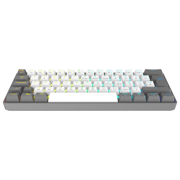 XTRMLAB Vortex Mini White/Dark Grey (Red Switch) Claviers XTRMLAB M...