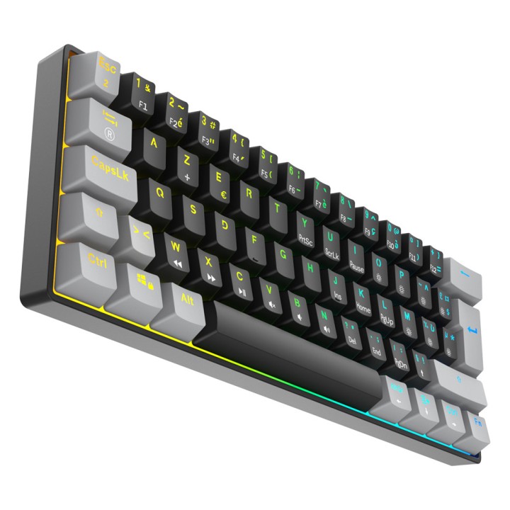 XTRMLAB Vortex Mini Black/Light Grey (Red Switch) Claviers XTRMLAB ...