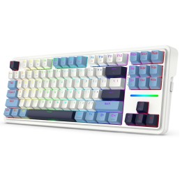 Redragon K728 Antonium Pro Wireless Mechanical Keyboard (Polar Blue...