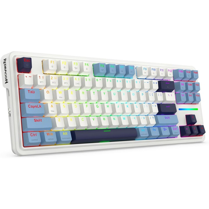 Redragon K728 Antonium Pro Wireless Mechanical Keyboard (Polar Blue...