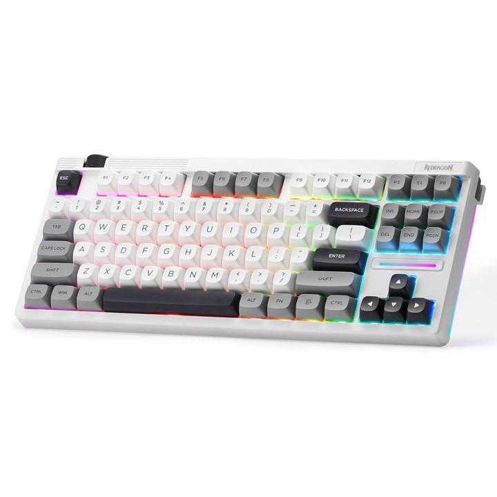 Redragon K729 OTIM Pro Wireless Mechanical Keyboard (White/Grey/Bla...