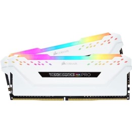 Corsair Vengeance RGB PRO Series Blanc 16Go (2x 8Go) DDR4 3000MHz C...