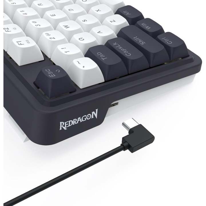 Redragon K673WB-RGB-M Wired RGB (UltraMag Magnetic Switches) Clavie...