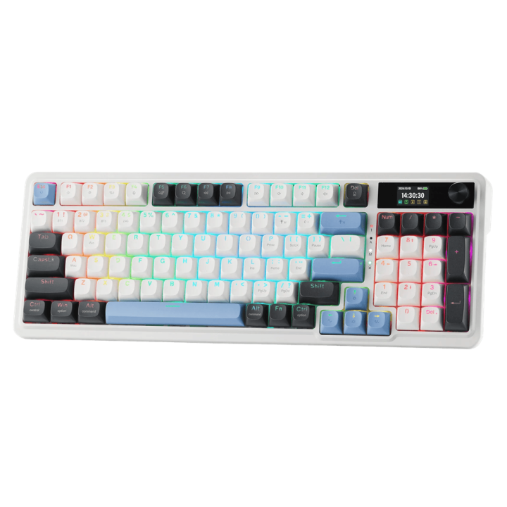 Redragon Galatin PRO K719 Wireless (Glacier Azure) Claviers Redrago...