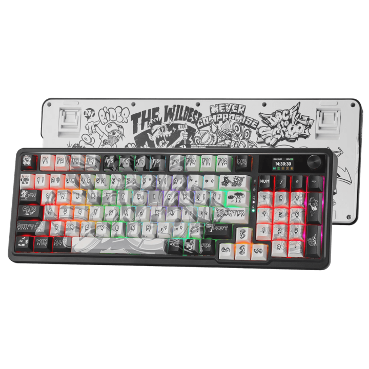 Redragon Galatin PRO K719 Wireless (Street Graffiti) Claviers Redra...