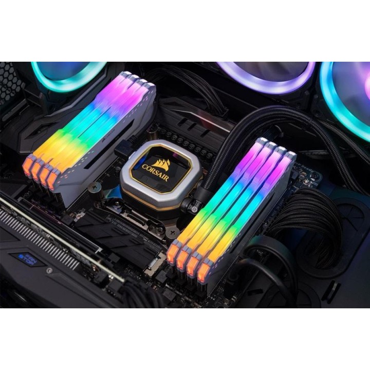 Corsair Vengeance RGB PRO Series Blanc 16Go (2x 8Go) DDR4 3000MHz C...