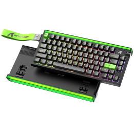 ATTACK SHARK R85 HE Rapid Trigger Magnetic Switch (Fluorescent Gree...