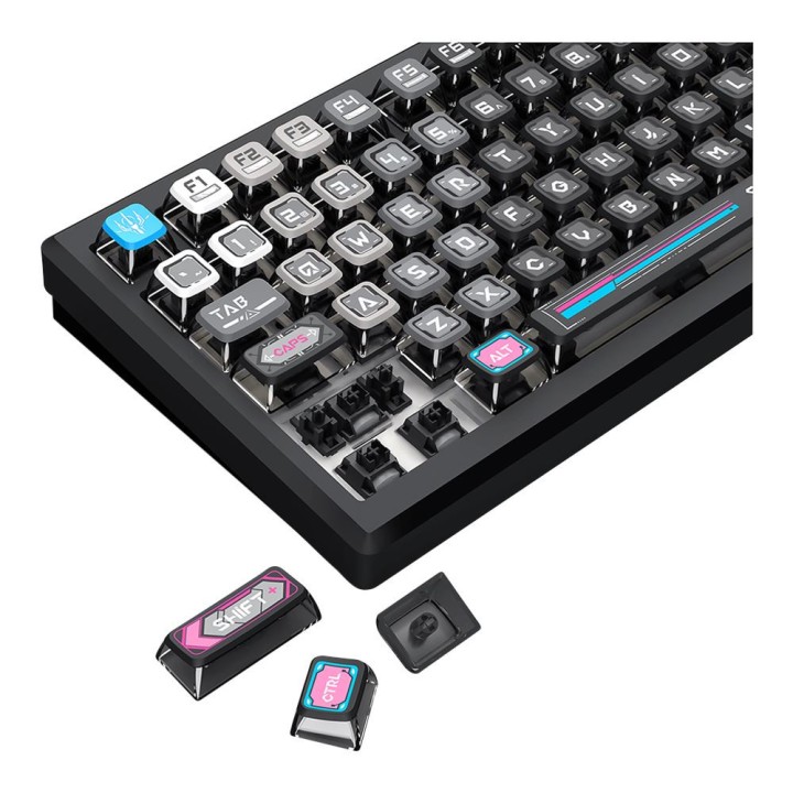 Redragon Uranus PRO K732MC RGB Aluminum Wireless Keyboard (Wukong S...