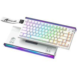 ATTACK SHARK R85 HE Rapid Trigger Magnetic Switch (White Contours) ...