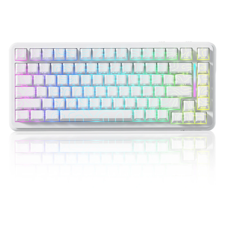 ATTACK SHARK X82 Pro HE Magnetic Switch (White Contours) Claviers A...