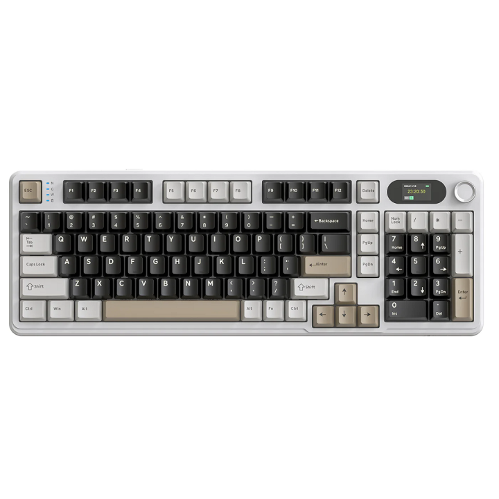 ATTACK SHARK X98 PRO Wireless Blueberry Switch (Cheese White) Clavi...