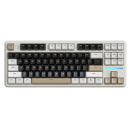 ATTACK SHARK X87 Strawberry Switch (Cheese White) Claviers ATTACK S...