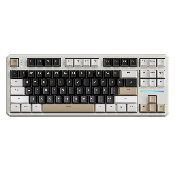 ATTACK SHARK X87 Strawberry Switch (Cheese White) Claviers ATTACK S...