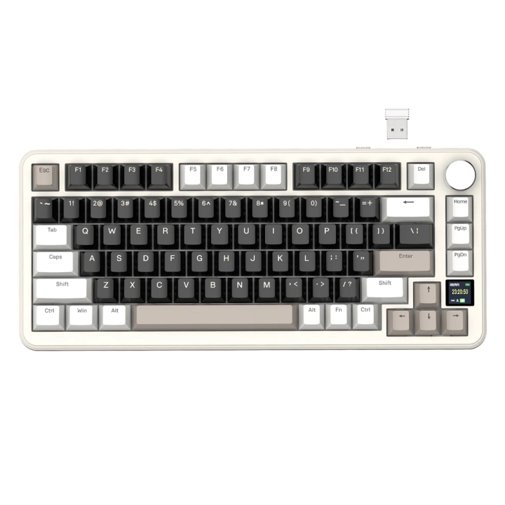 ATTACK SHARK X85 PRO Strawberry Switch (Cheese White) Claviers ATTA...