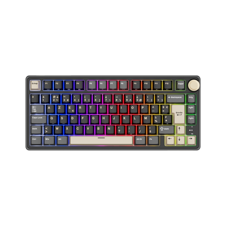 Royal Kludge R75 Phantom - K Silver Switch (FR Azerty) Claviers Roy...