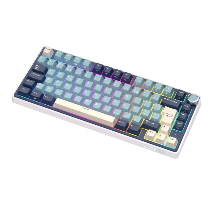 Royal Kludge R75 Forest Blue - K Silver Switch (FR Azerty) Claviers...