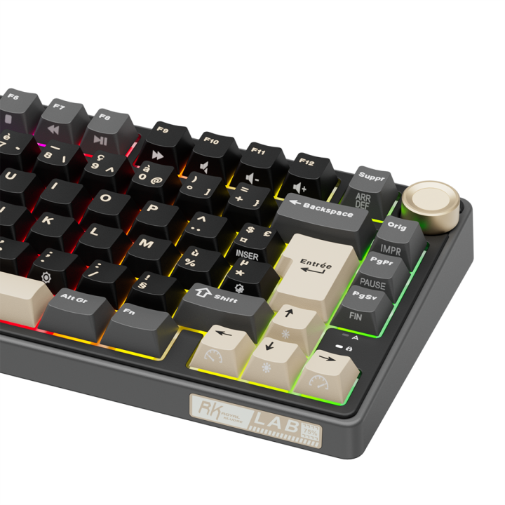 Royal Kludge R75 Phantom - K Silver Switch (FR Azerty) Claviers Roy...
