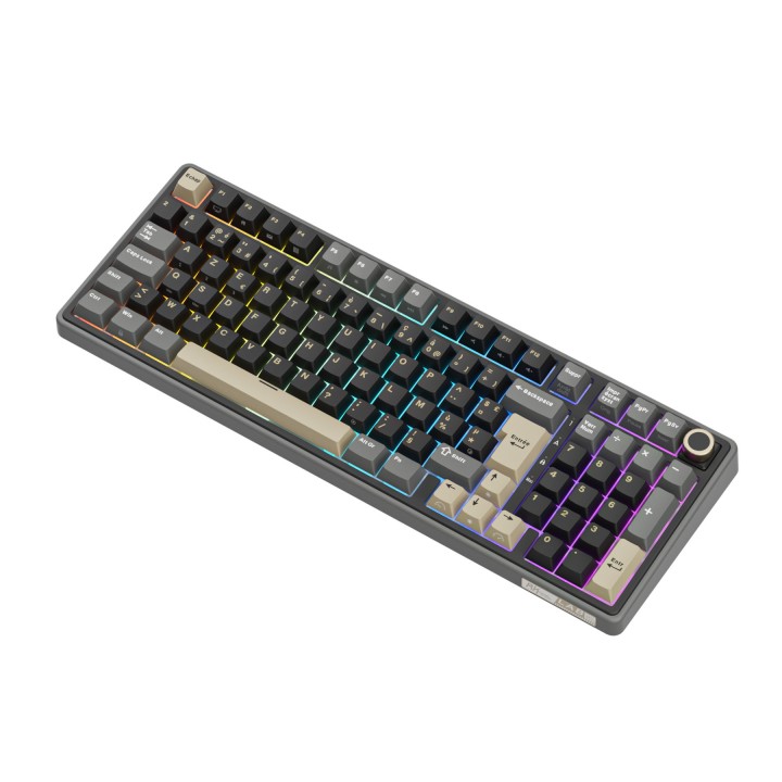 Royal Kludge RK R98Pro Phantom - Beige Switch (FR Azerty) Claviers ...