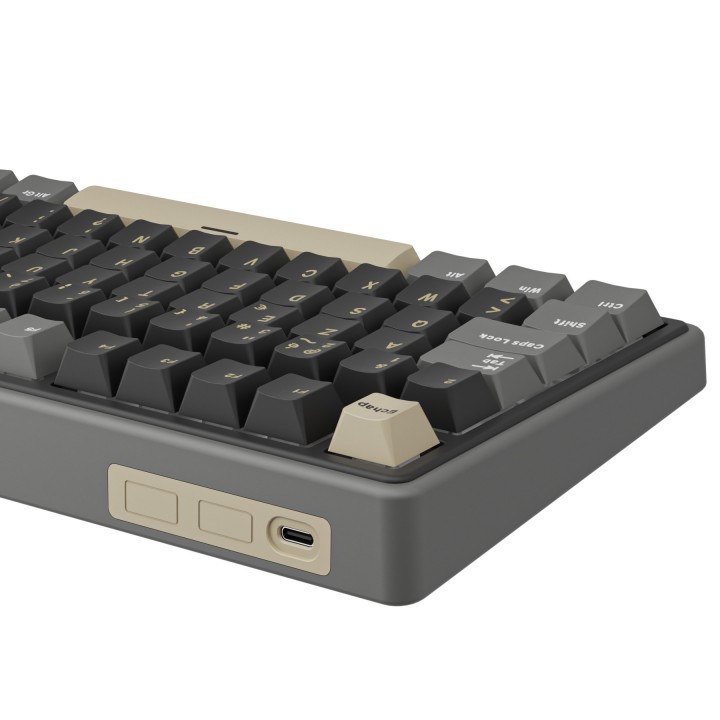 Royal Kludge RK R98Pro Phantom - Beige Switch (FR Azerty) Claviers ...