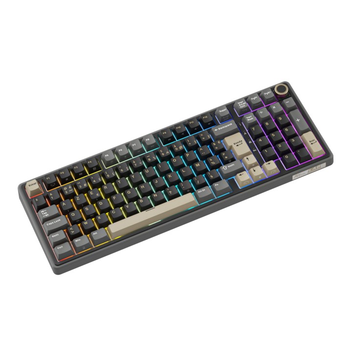 Royal Kludge RK R98Pro Phantom - Cream Switch (FR Azerty) Claviers ...