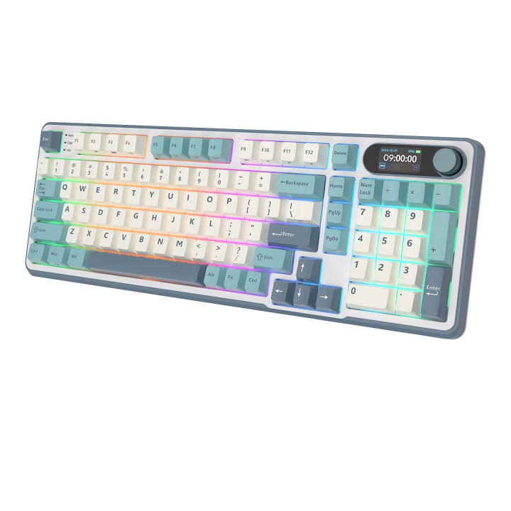 Royal Kludge RK-S98 Light Cloud - Beige Switch (US Qwerty) Claviers...