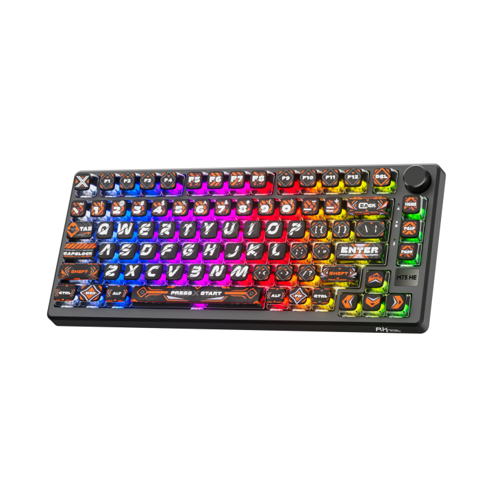 Royal Kludge RKM75 HE Hephaestus - Mint Switch (UK Qwerty) Claviers...