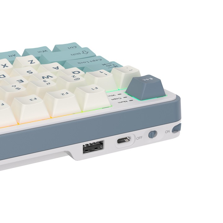 Royal Kludge RK-S98 Light Cloud - Beige Switch (US Qwerty) Claviers...