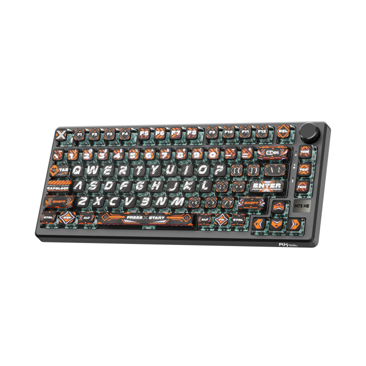 Royal Kludge RKM75 HE Hephaestus - Mint Switch (UK Qwerty) Claviers...