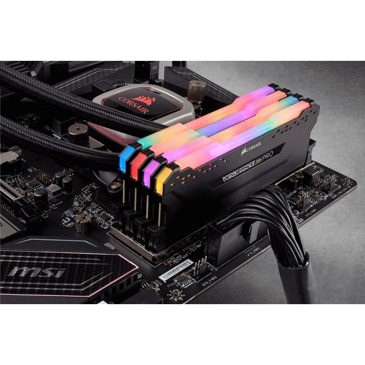 Corsair Vengeance RGB PRO Series 32Go (2x 16Go) DDR4 3200 MHz CL16 ...